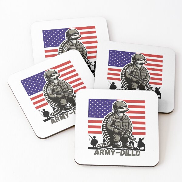 Item preview, Army-Dillo  designed and sold by DShirtRepublic.