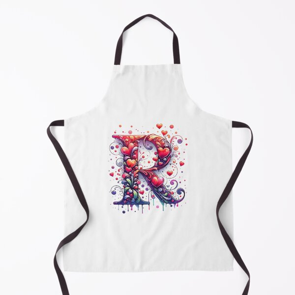 Item preview, The Letter R with Flowers and Hearts designed and sold by PassionforLove.
