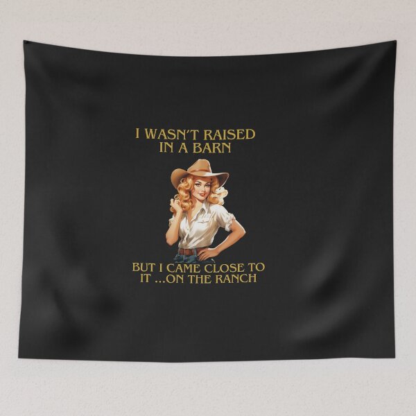 Item preview, I Wasn't Raised In A Barn  designed and sold by AlienOccupation.