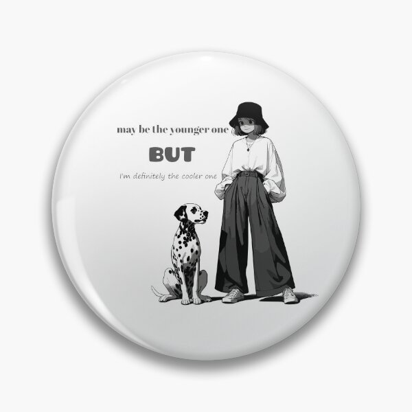 Item preview, youngest sister with dog-national siblings day-youngest girl designed and sold by toobel.