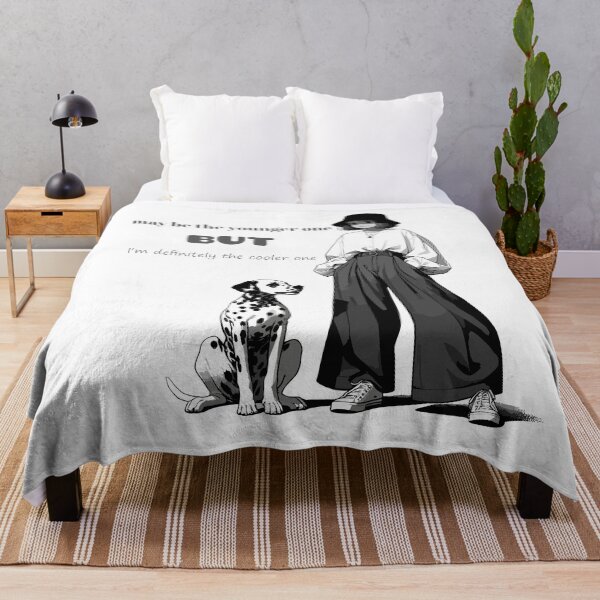 Item preview, youngest sister with dog-national siblings day-youngest girl designed and sold by toobel.