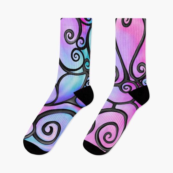 Item preview, Swirly Bubbles in Pink designed and sold by lezell.