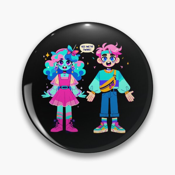 Item preview, we're twins-national siblings day-cute brother and sister designed and sold by toobel.
