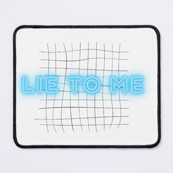 Item preview, "Sapphire Deception: Dive into the Mystery of 'Lie to Me'" designed and sold by chkcasandra.