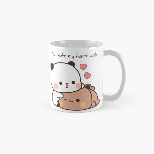 Item preview, You Make My Heart Smile Bubu Dudu Panda Bear Love 2024 designed and sold by OceanLiveArts.