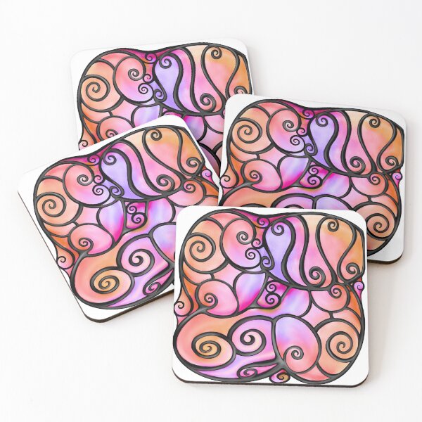 Item preview, Swirly Bubbles in Gold designed and sold by lezell.