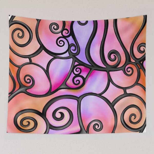 Item preview, Swirly Bubbles in Gold designed and sold by lezell.