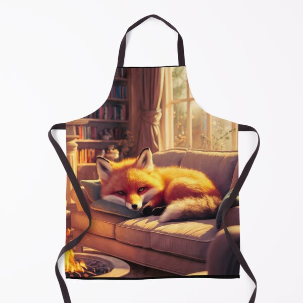 Artikelvorschau, Fuchsporträt. ruhender Fuchs entworfen und verkauft von FoxVibes.