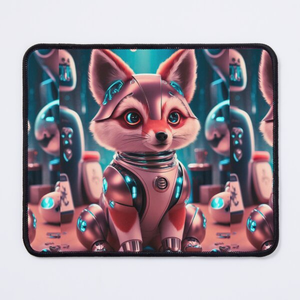 Item preview, Fox Portrait. robot fox designed and sold by FoxVibes.