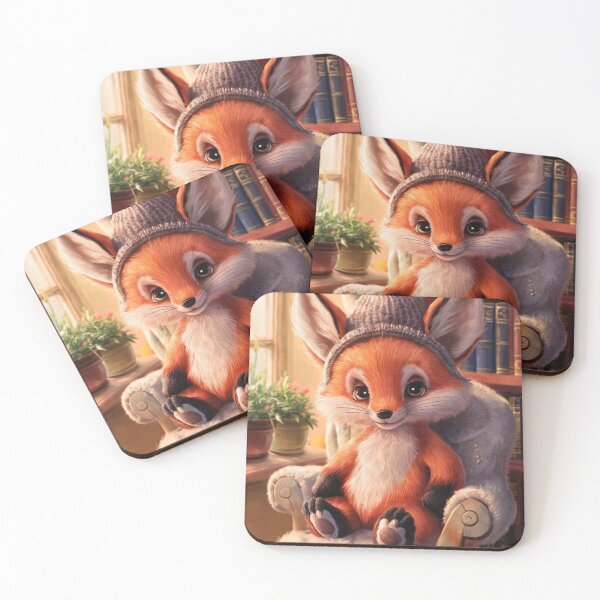 Item preview, Fox Portrait. plushed fox designed and sold by FoxVibes.