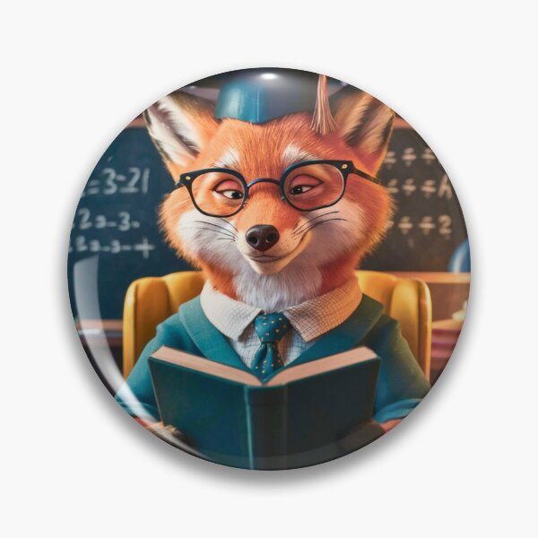 Item preview, Fox Portrait. fox teacher designed and sold by FoxVibes.