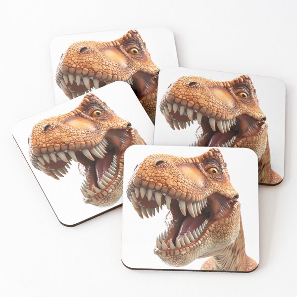 Item preview, 3D Cartoon T-Rex Dinosaur, Logo, Sticker, Wall arts, Art Prints and More designed and sold by Kevin Lou.