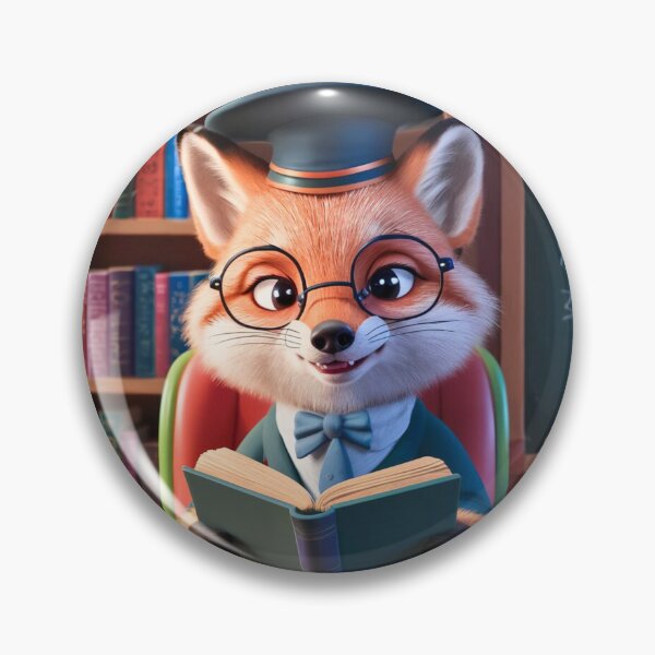 Item preview, Fox Portrait. fox teacher designed and sold by FoxVibes.