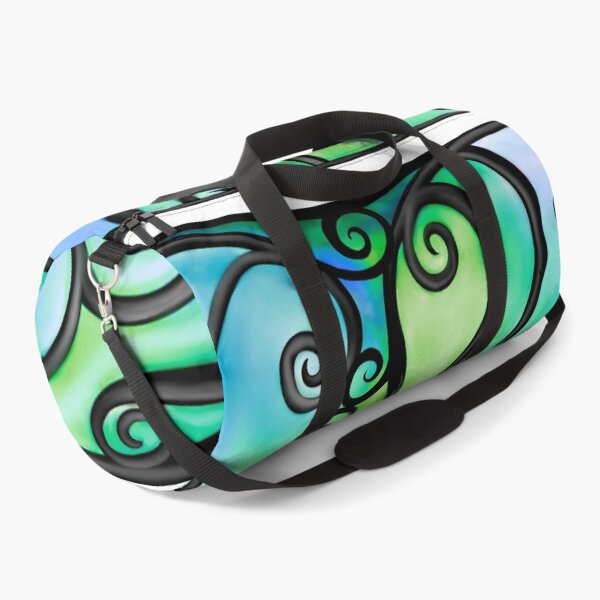 Item preview, Swirly Bubbles in Blue designed and sold by lezell.