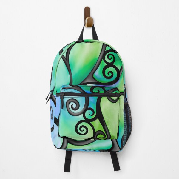 Item preview, Swirly Bubbles in Blue designed and sold by lezell.