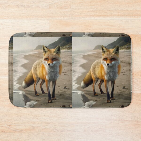 Item preview, Fox Portrait. beach view designed and sold by FoxVibes.