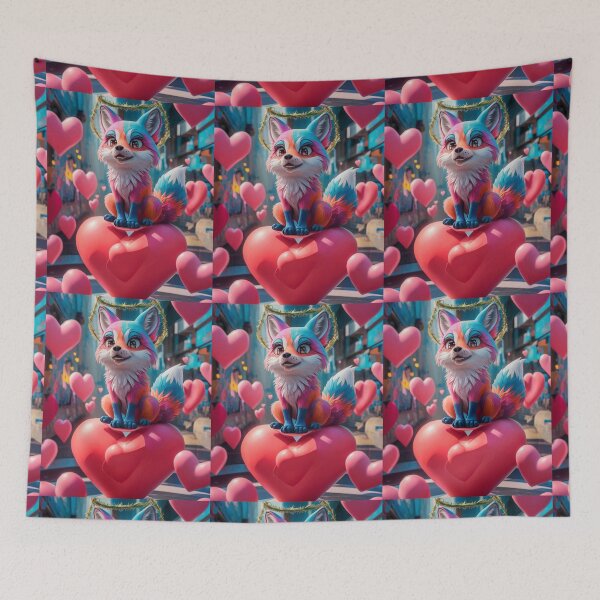Item preview, Fox Portrait. happy fox designed and sold by FoxVibes.