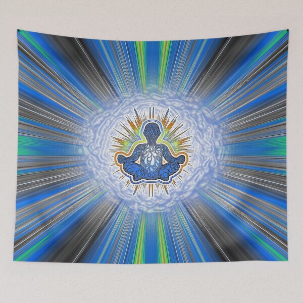 Item preview, MeditationTunnel-DarkBlue designed and sold by Klaus Bremner (Autotelic Art).