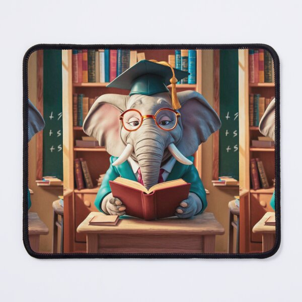 Item preview, Elephant Portrait. elephant teacher designed and sold by ElephantVibes.