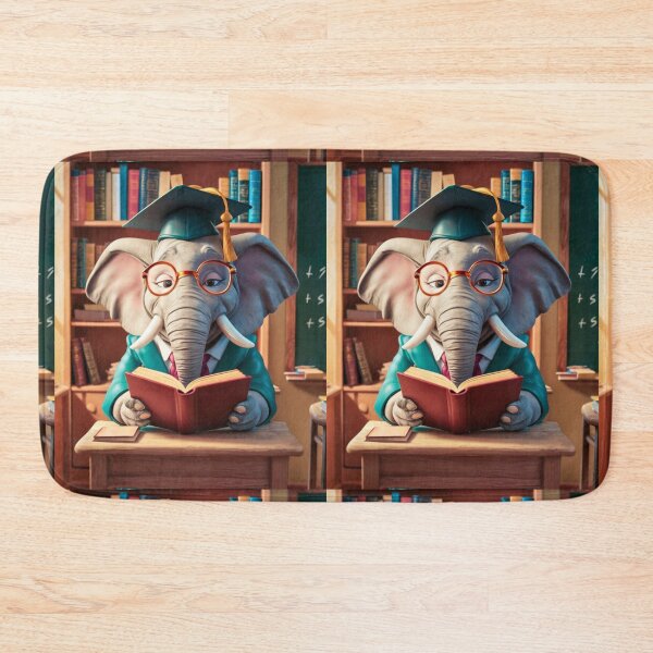 Item preview, Elephant Portrait. elephant teacher designed and sold by ElephantVibes.