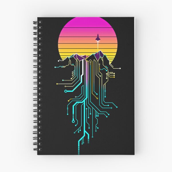 Item preview, Synth Mountain Sunrise designed and sold by JenniferSteen9.