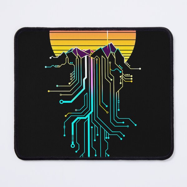 Artikelvorschau, Synth Mountain Sonnenaufgang entworfen und verkauft von JenniferSteen9.