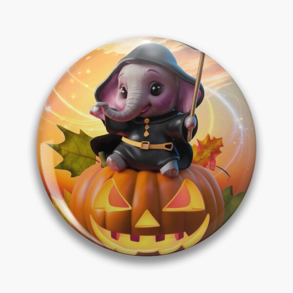 Item preview, Elephant Portrait. halloween elephant designed and sold by ElephantVibes.