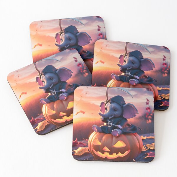 Item preview, Elephant Portrait. halloween elephant designed and sold by ElephantVibes.
