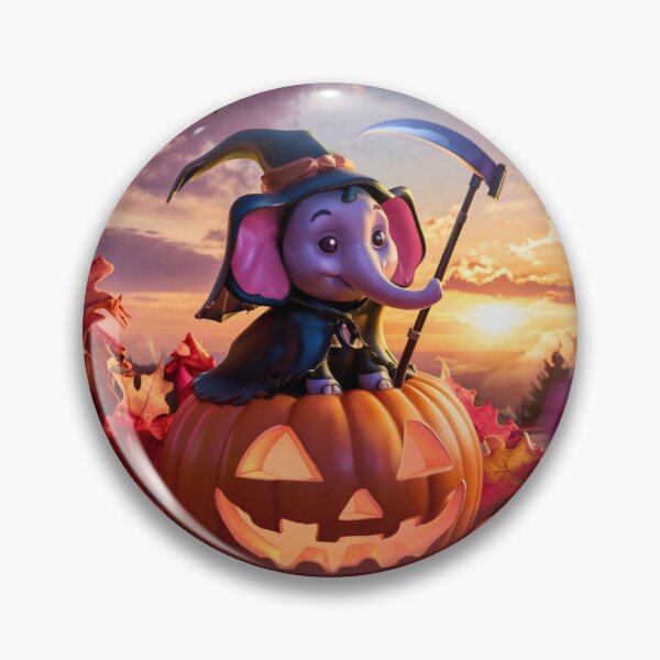 Item preview, Elephant Portrait. halloween elephant designed and sold by ElephantVibes.