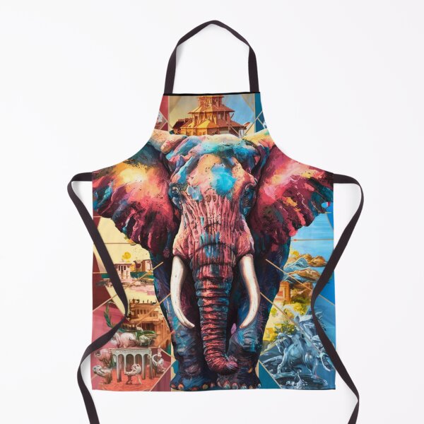 Item preview, Elephant Portrait designed and sold by ElephantVibes.
