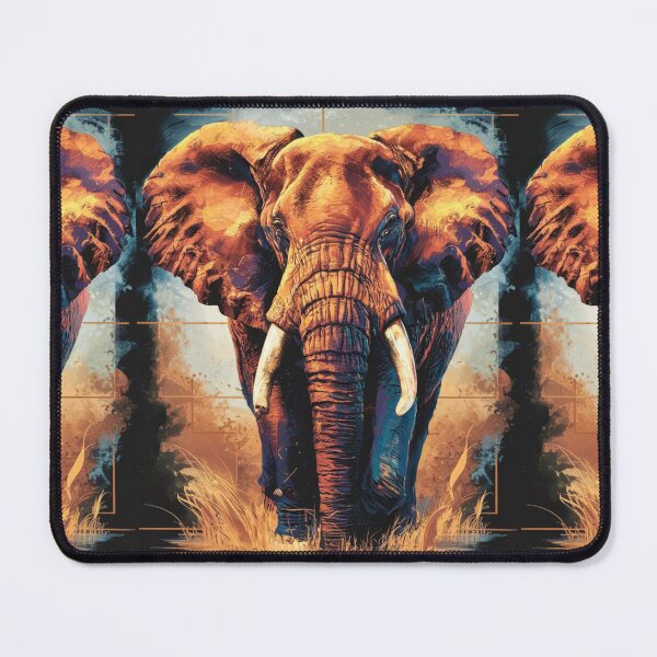 Item preview, Elephant Portrait designed and sold by ElephantVibes.