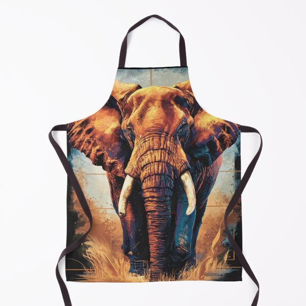 Item preview, Elephant Portrait designed and sold by ElephantVibes.