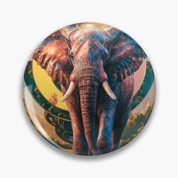 Item preview, Elephant Portrait designed and sold by ElephantVibes.