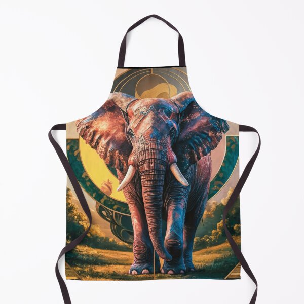 Item preview, Elephant Portrait designed and sold by ElephantVibes.