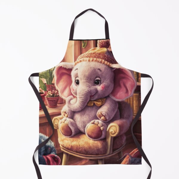 Item preview, Elephant Portrait. plush elephant designed and sold by ElephantVibes.