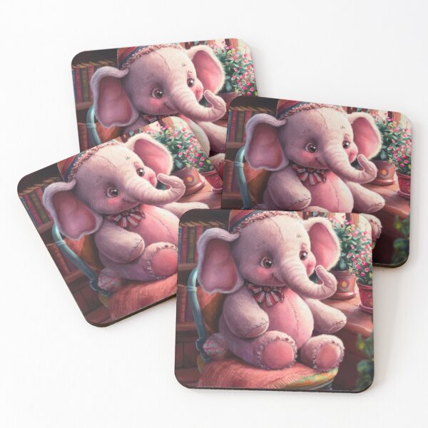 Item preview, Elephant Portrait. plush elephant designed and sold by ElephantVibes.