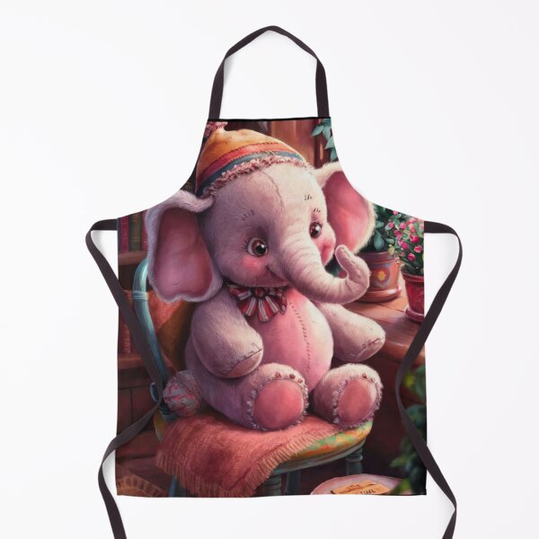 Item preview, Elephant Portrait. plush elephant designed and sold by ElephantVibes.