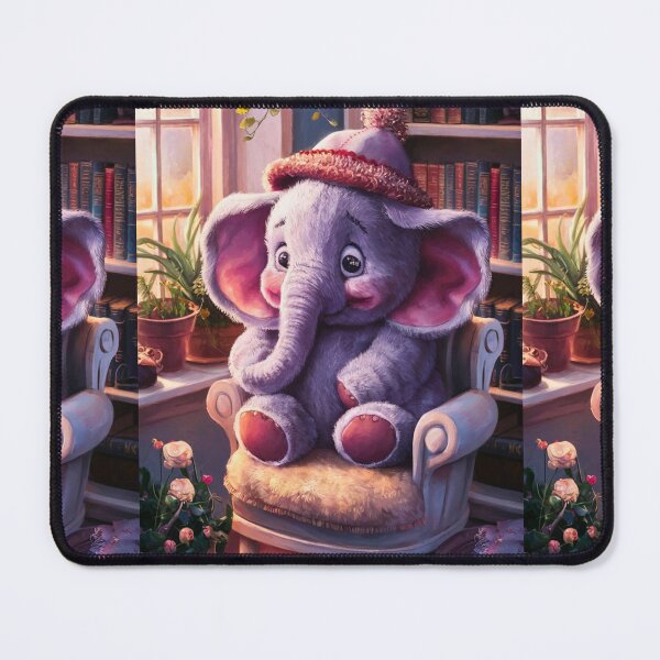Item preview, Elephant Portrait. plush elephant designed and sold by ElephantVibes.