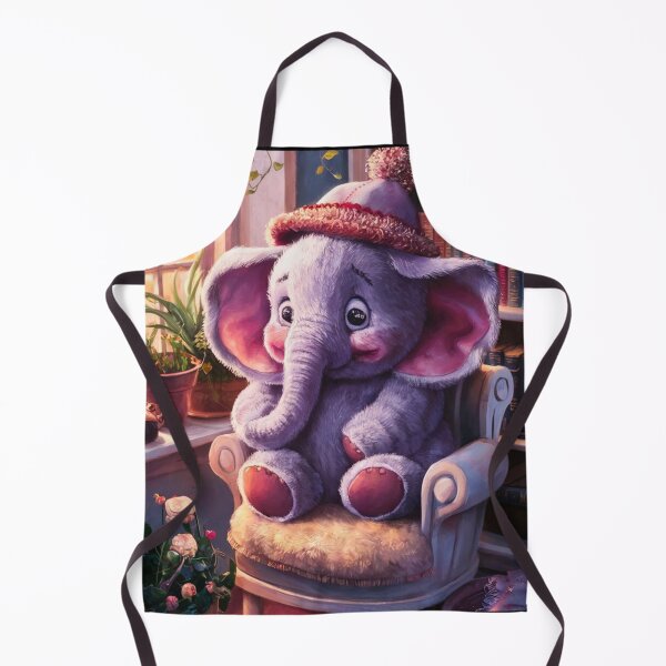 Item preview, Elephant Portrait. plush elephant designed and sold by ElephantVibes.