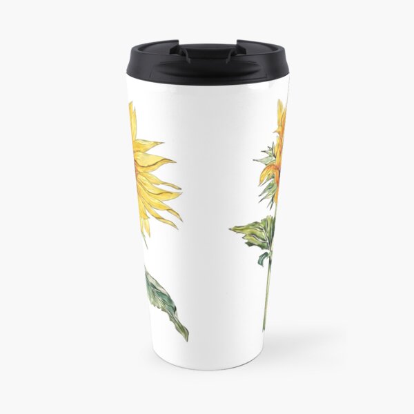 Girasol Taza de viaje