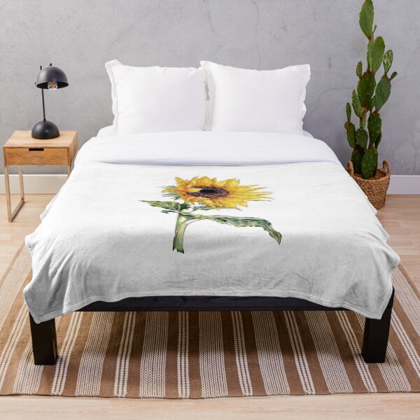 Sunflower Throw Blanket