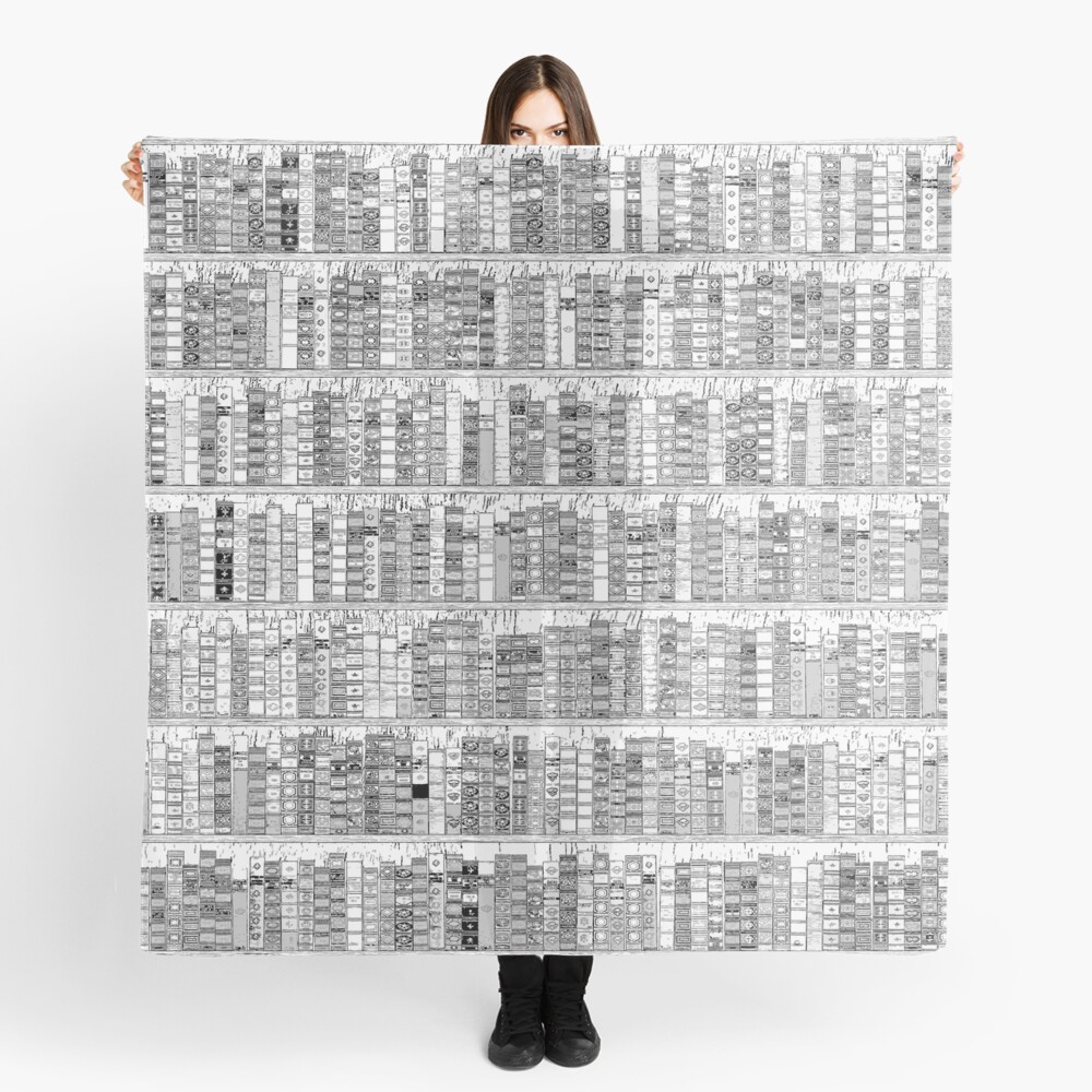 The Library II Scarf