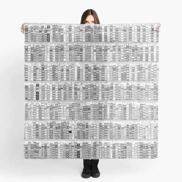 The Library II Scarf