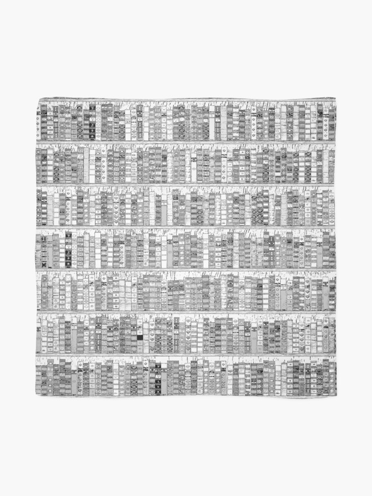 Alternate view of The Library II Scarf