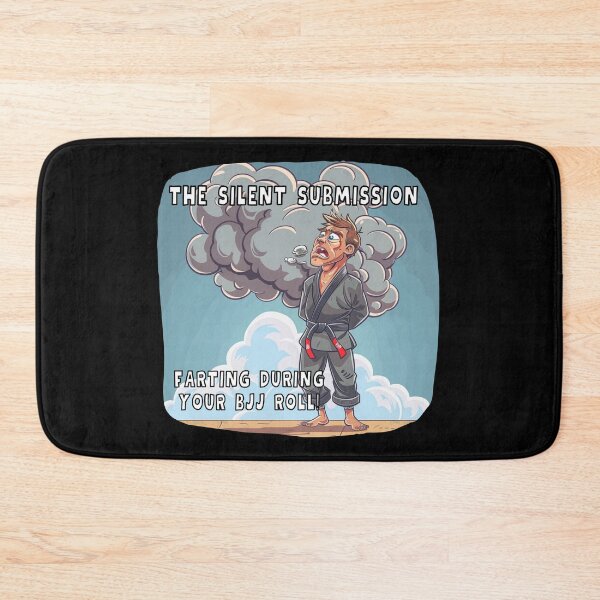 Item preview, Funny Jiu-Jitsu Farting During The Roll designed and sold by MojaveTradePost.