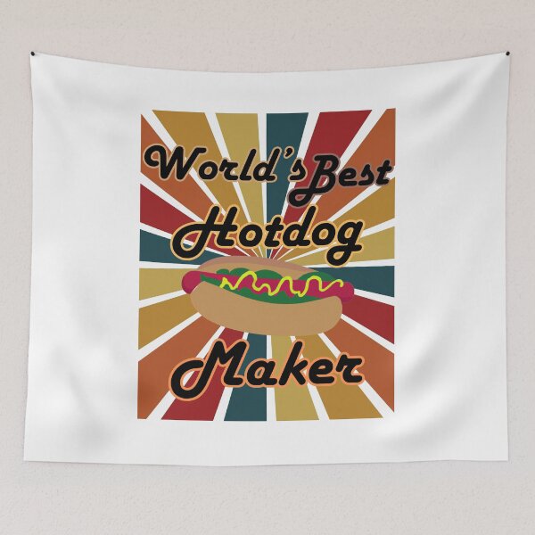 Item preview, World's Best Hotdog Maker Funny Hot Dog designed and sold by Wiss2Arts.
