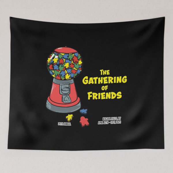 Item preview, The Gathering of friends 2024 Logo designed and sold by JavonteHammes.