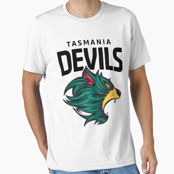 Item preview, Tasmania Devils Football Club Black Lettering designed and sold by NiashaHebert7.