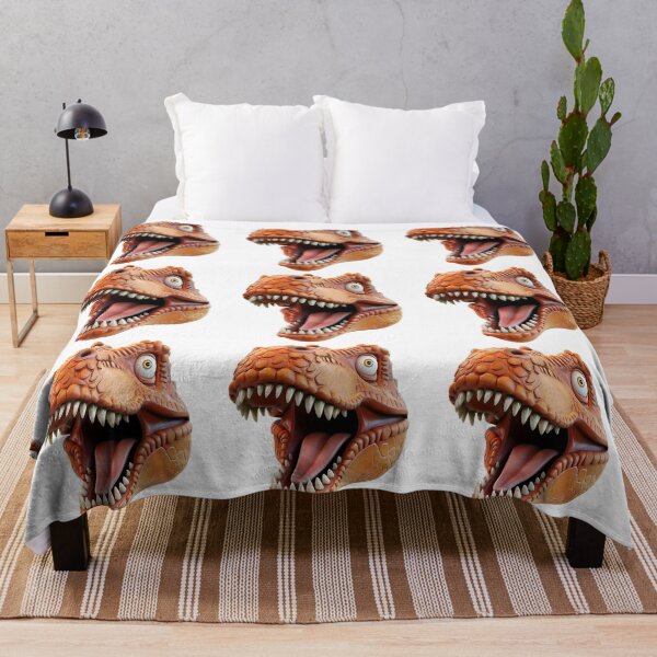 Item preview, 3D Cartoon T-Rex Dinosaur, Logo, Sticker, Wall arts, Art Prints and More designed and sold by Kevin Lou.