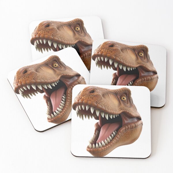 Item preview, 3D Cartoon T-Rex Dinosaur, Logo, Sticker, Wall arts, Art Prints and More designed and sold by Kevin Lou.